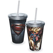 Superman Man of Steel Movie Logo Acrylic Travel Cup